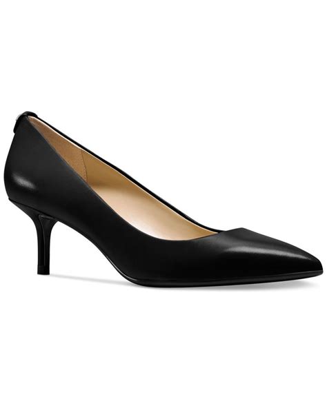 michael michael kors women's mk flex kitten heel pumps|Michael Kors open toe heels.